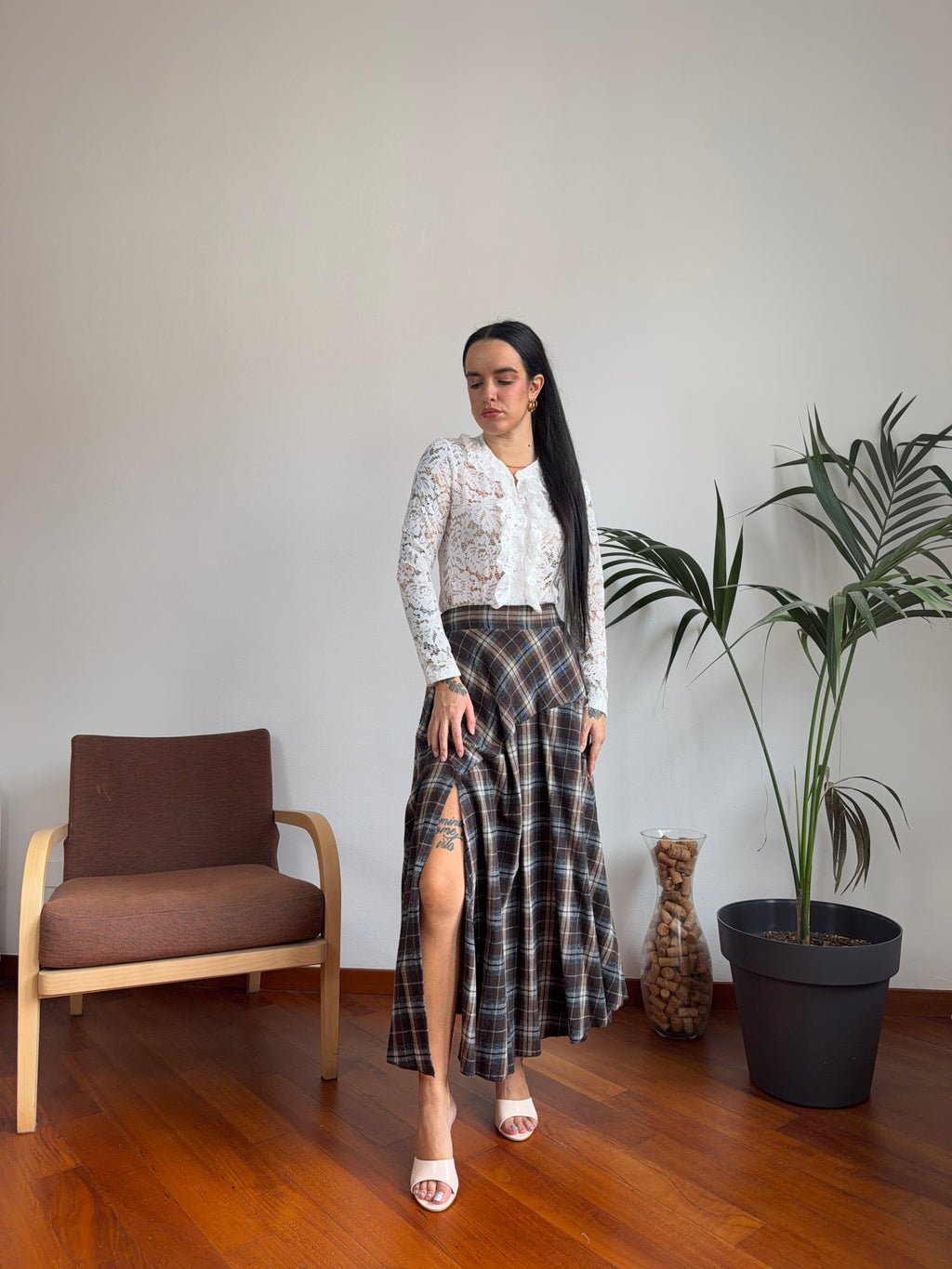 Gonna lunga tartan