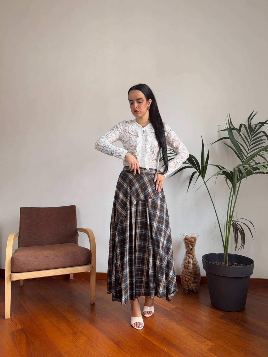 Gonna lunga tartan