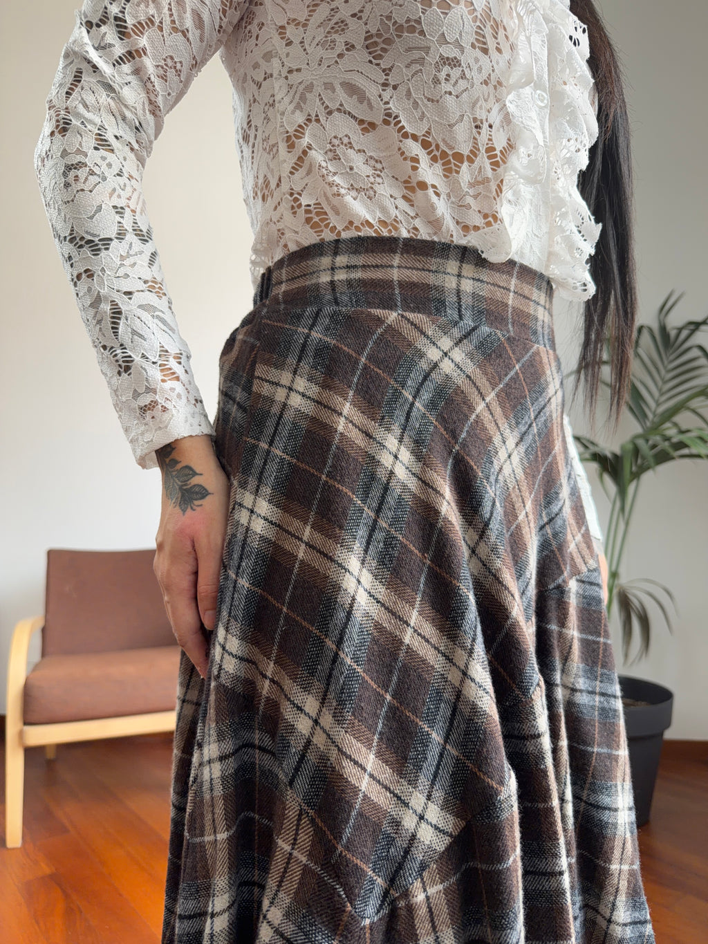 Gonna lunga tartan