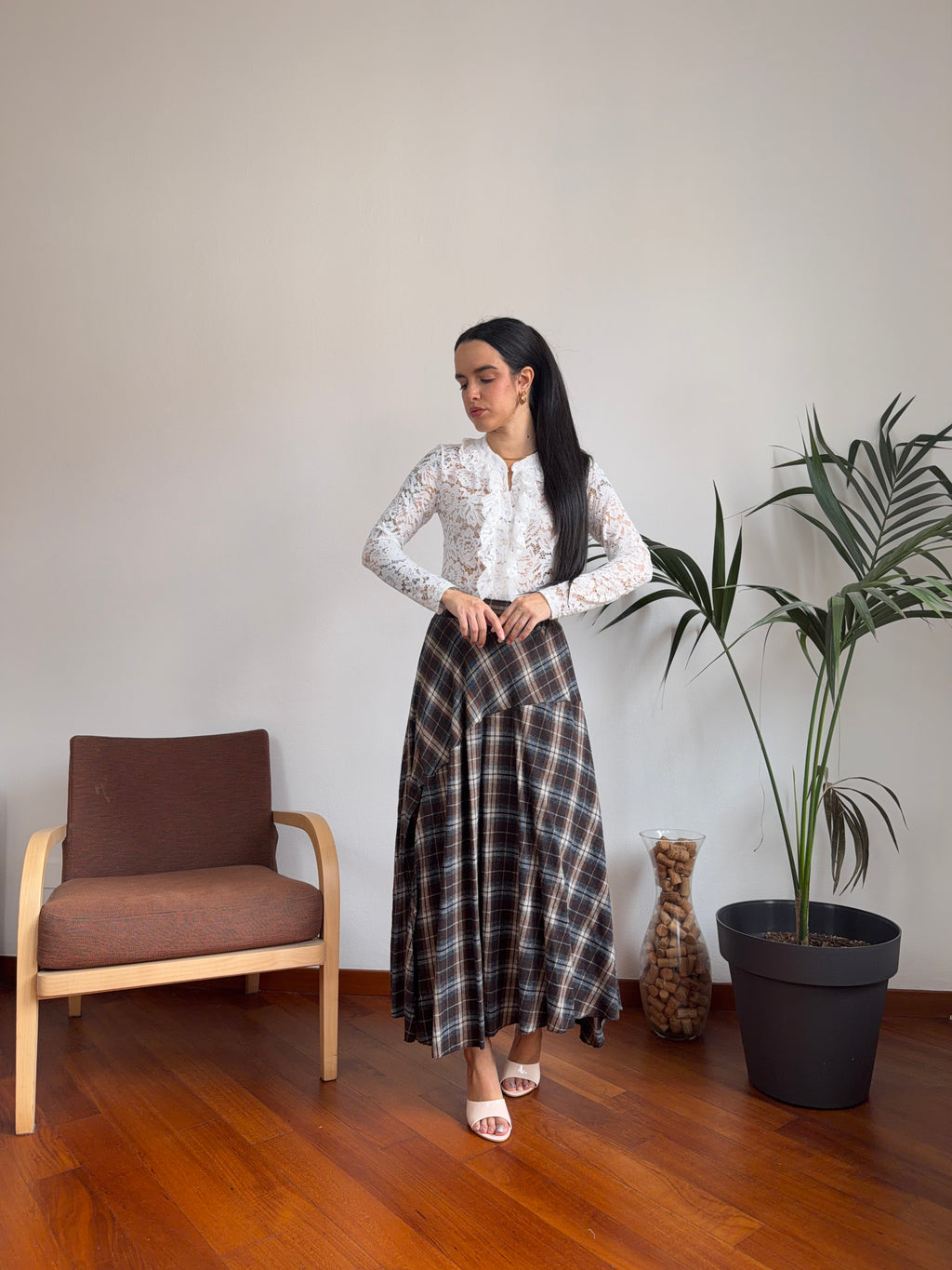 Gonna lunga tartan