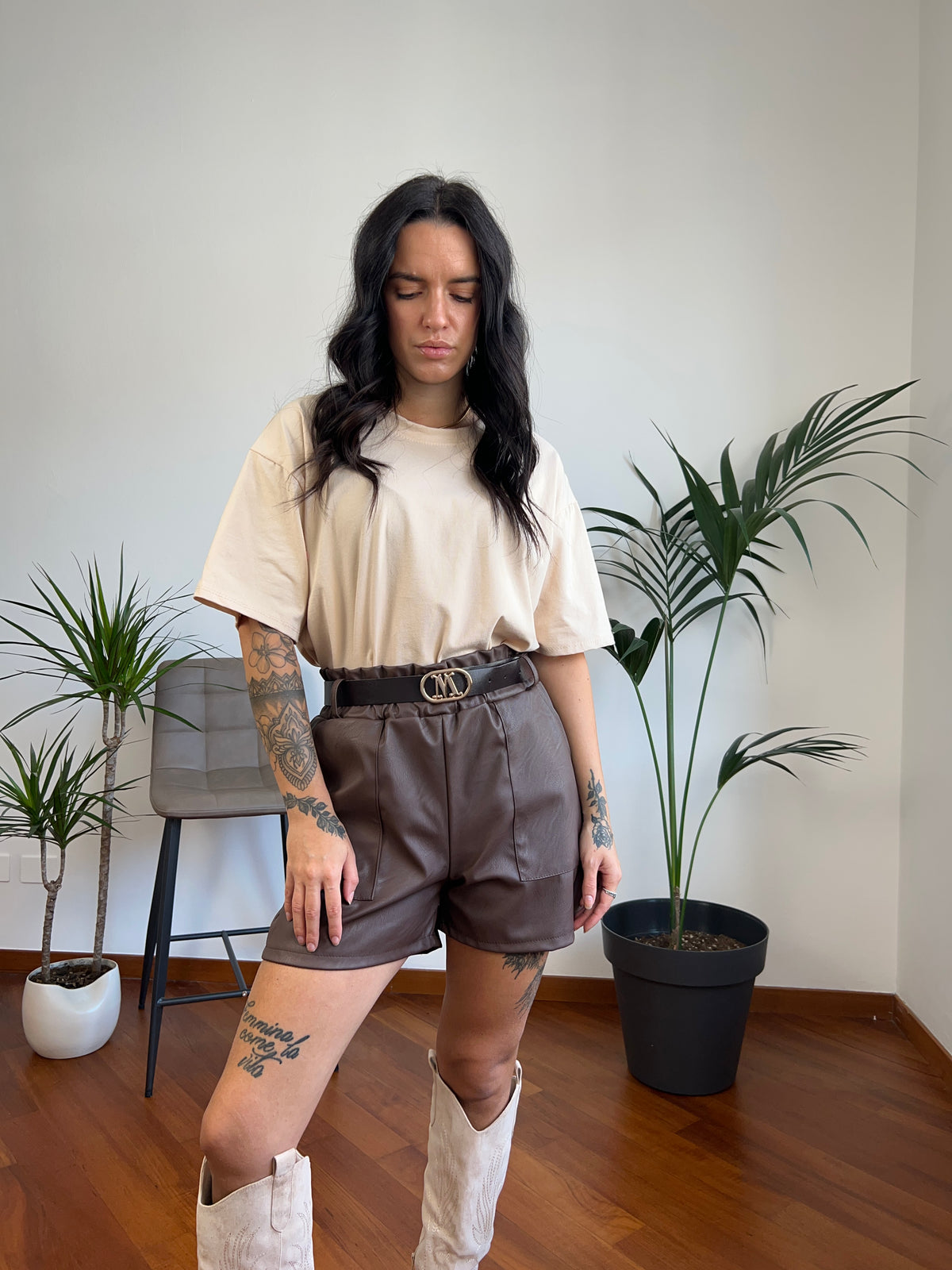 T-shirt beige