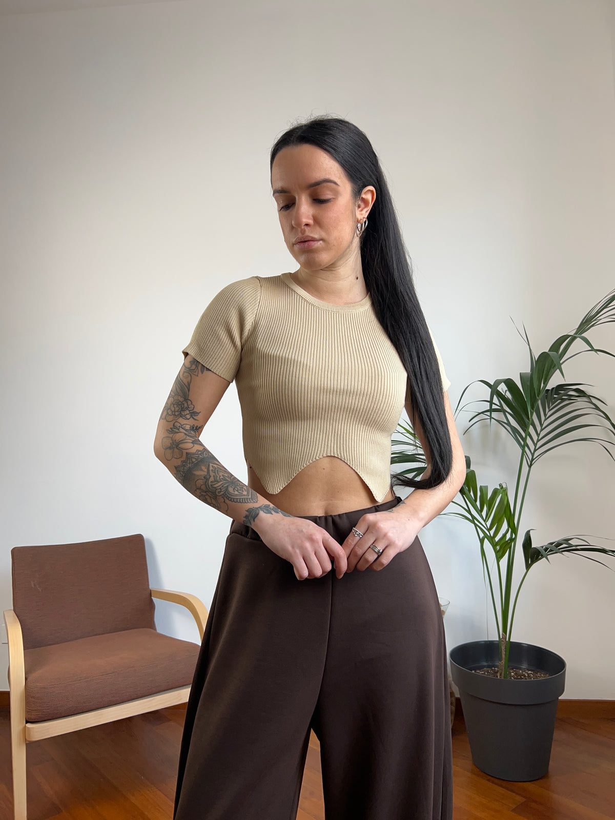 Crop top onde