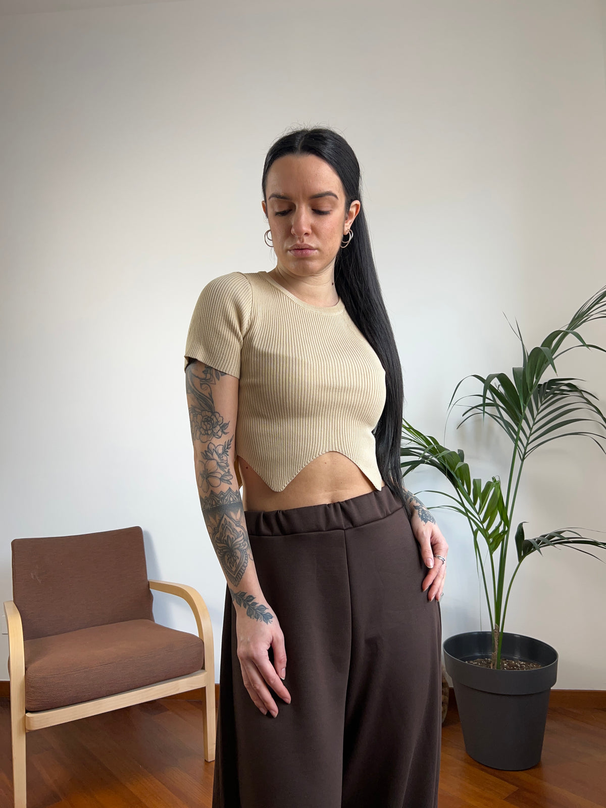 Crop top onde