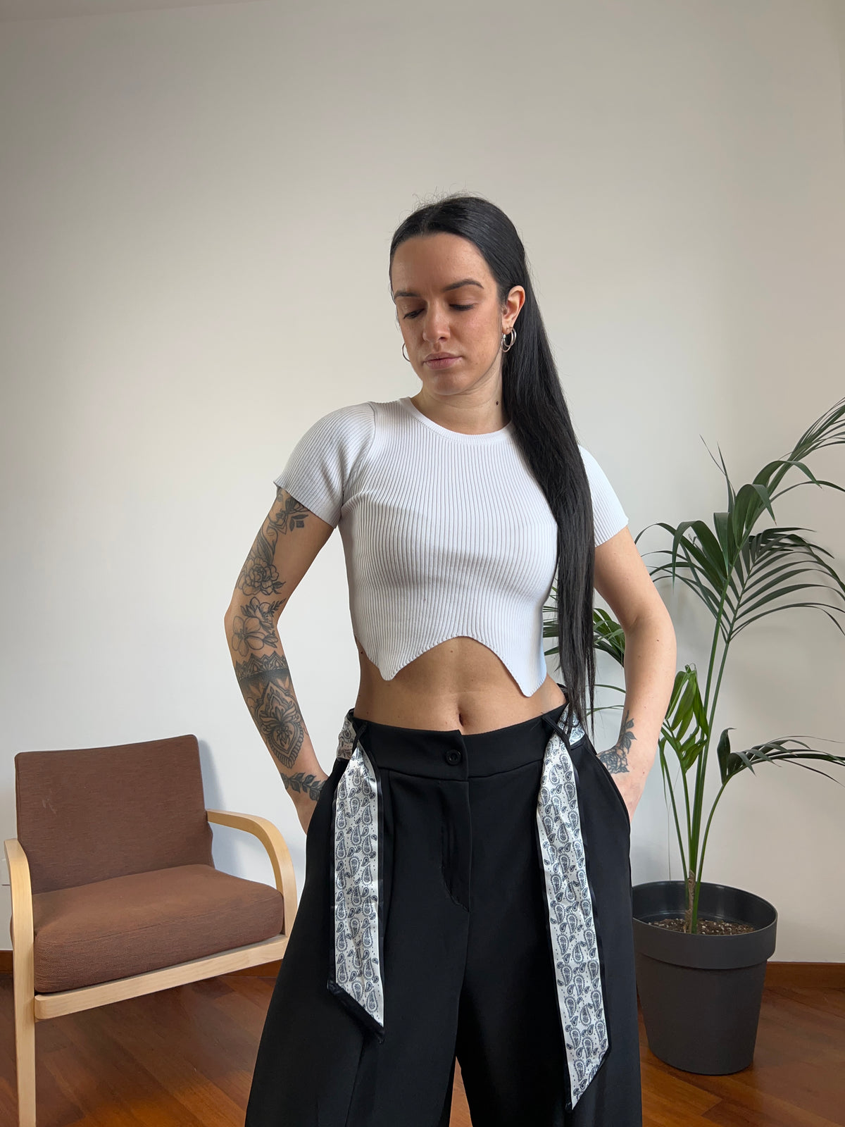 Crop top onde