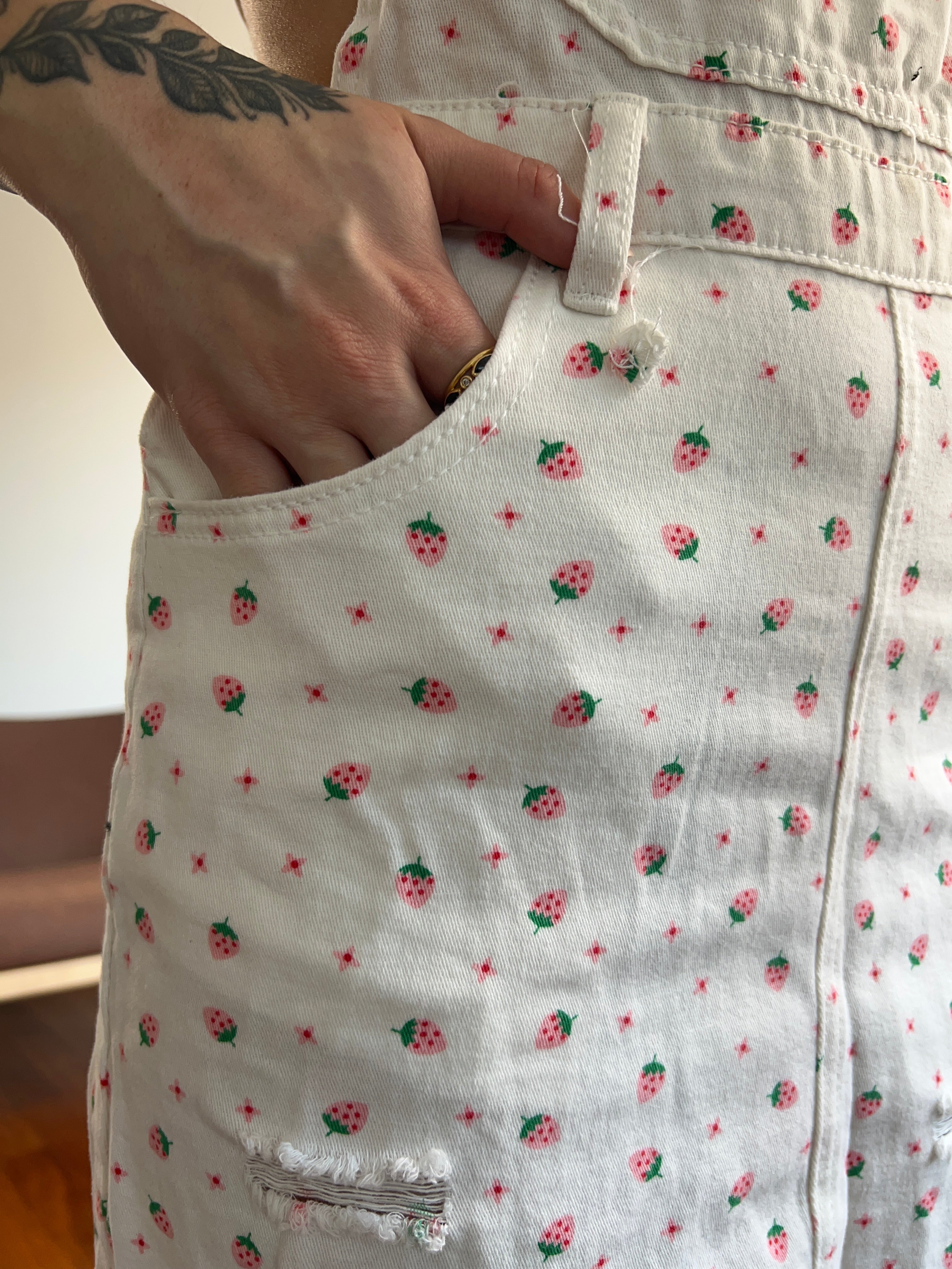Salopette denim