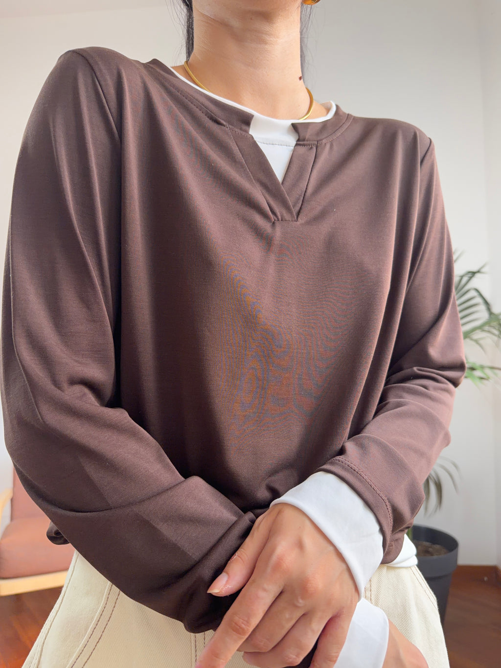 Maglia bicolor