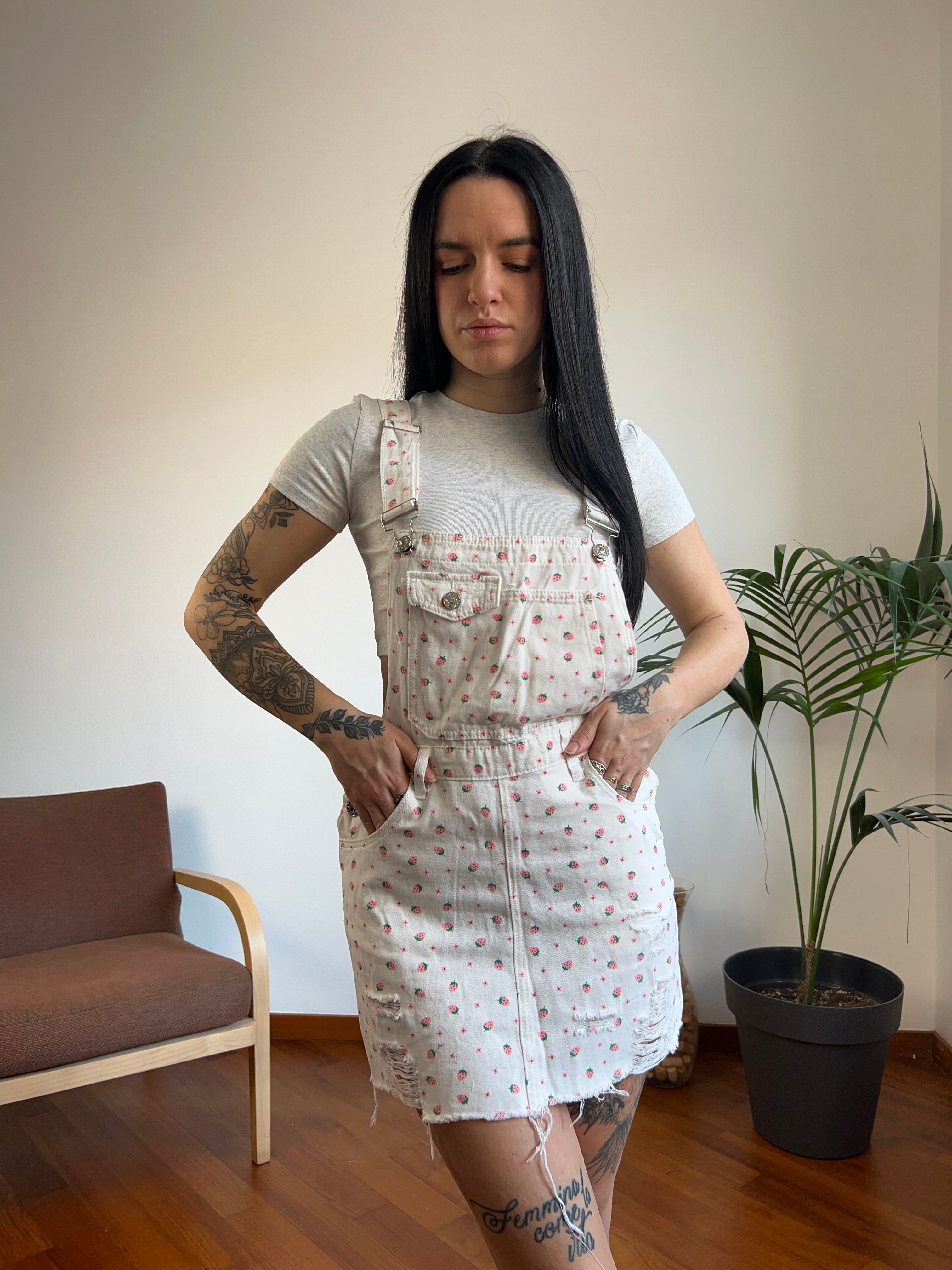 Salopette denim