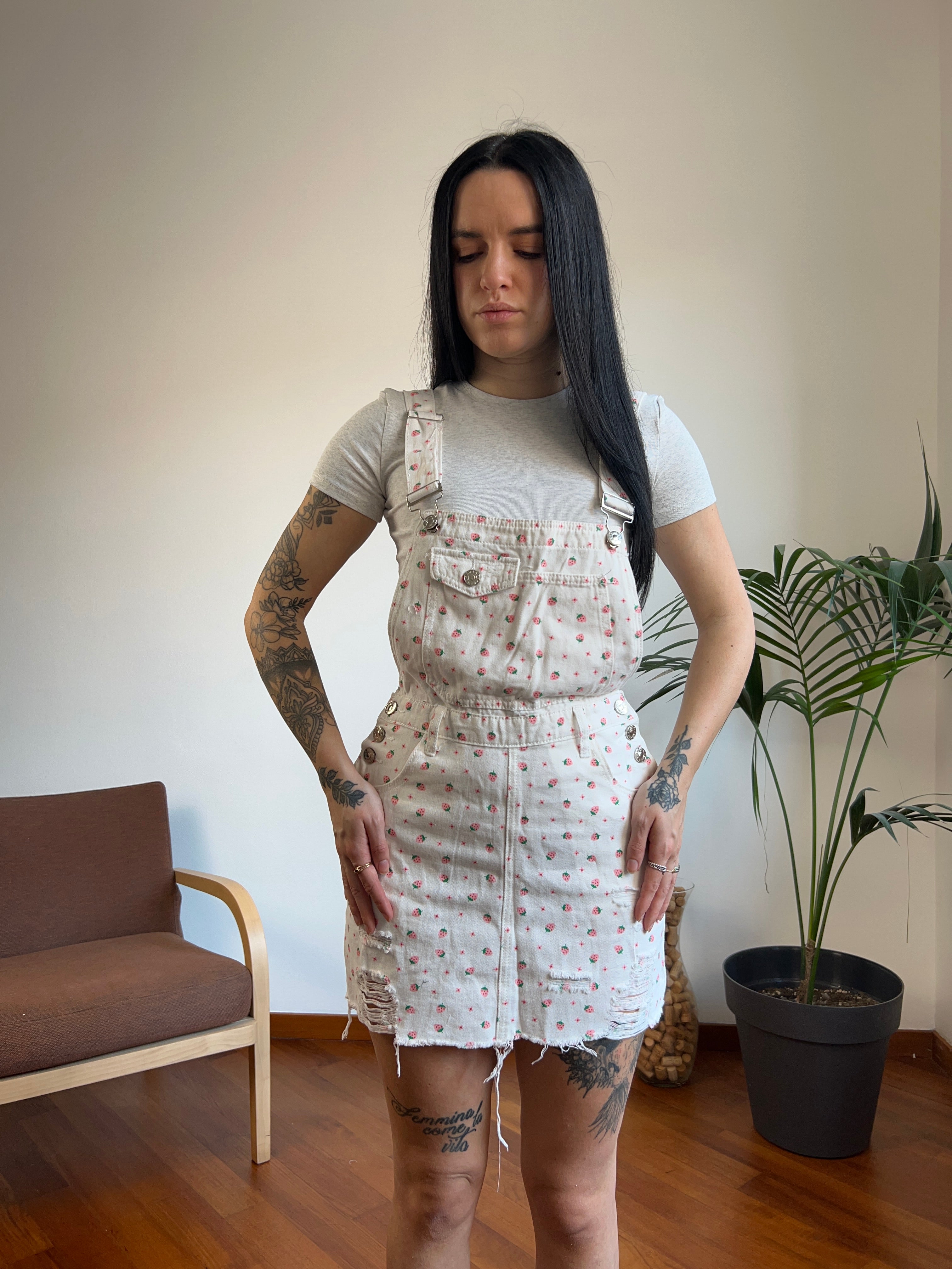 Salopette denim