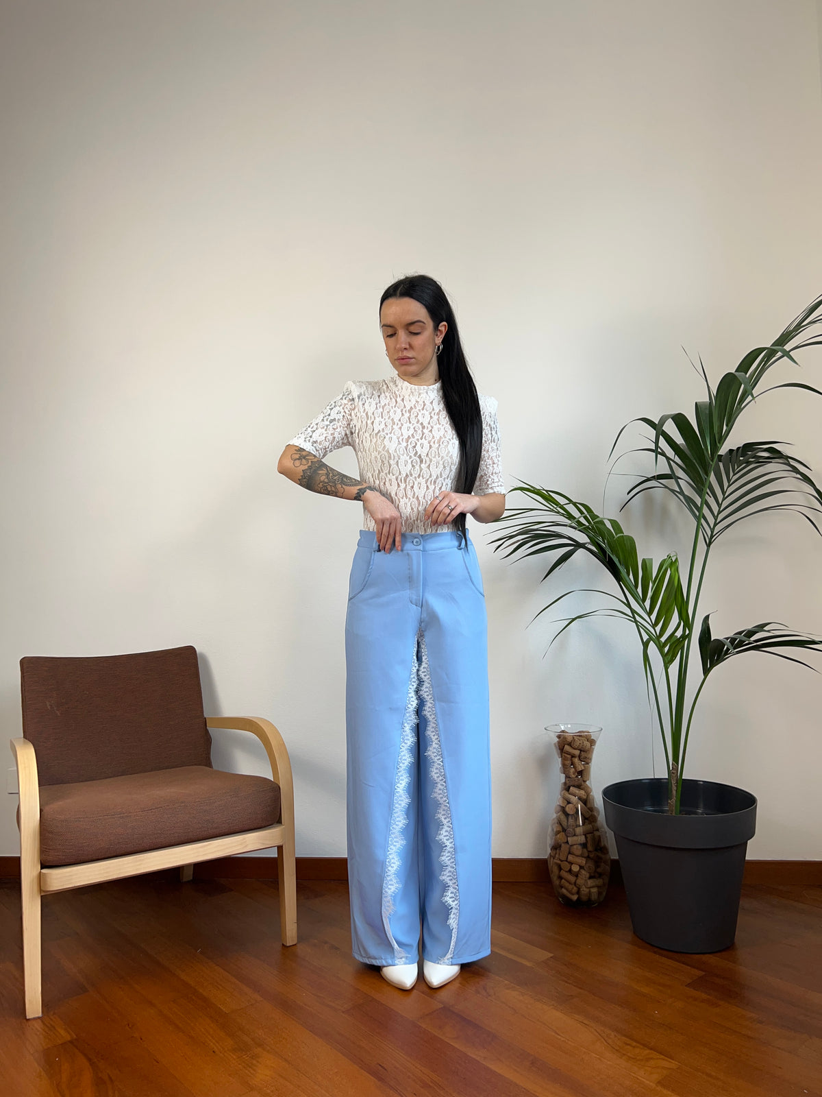Pantalone pizzo