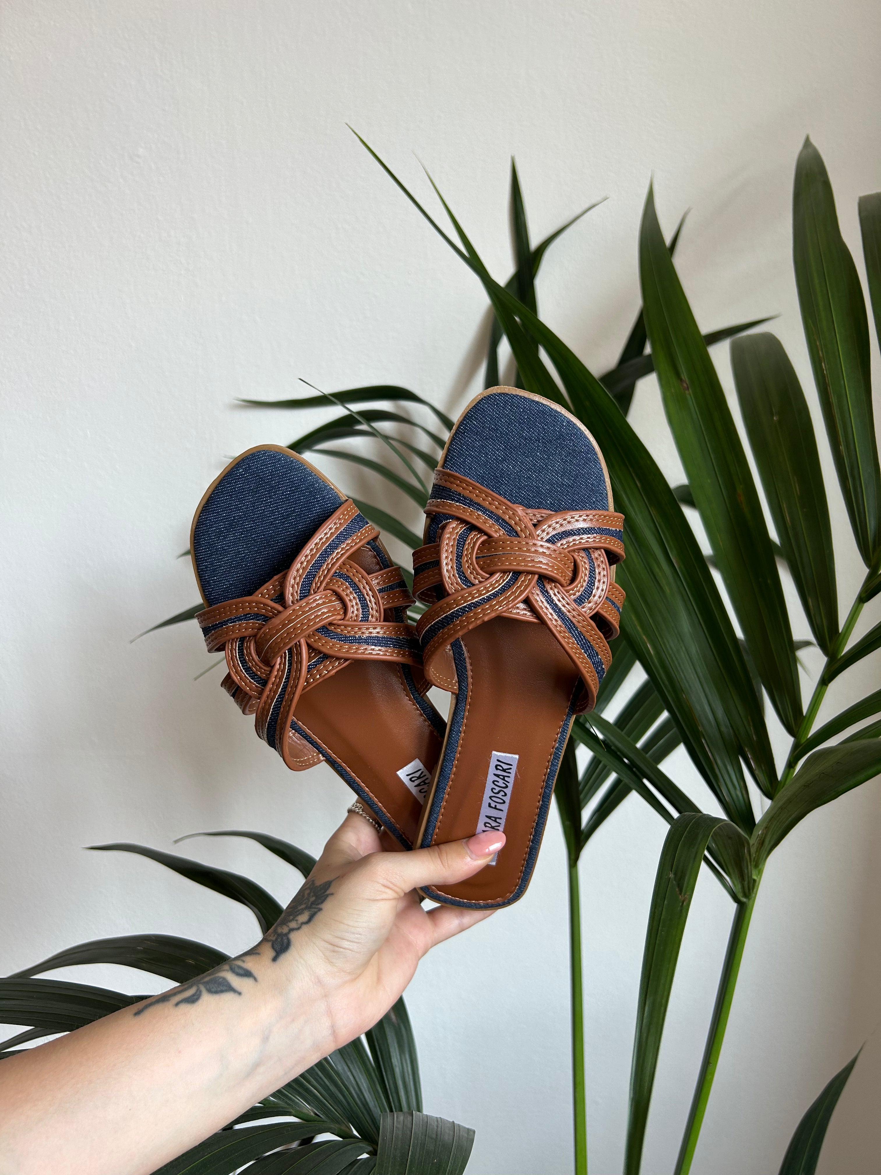 Ciabattina denim
