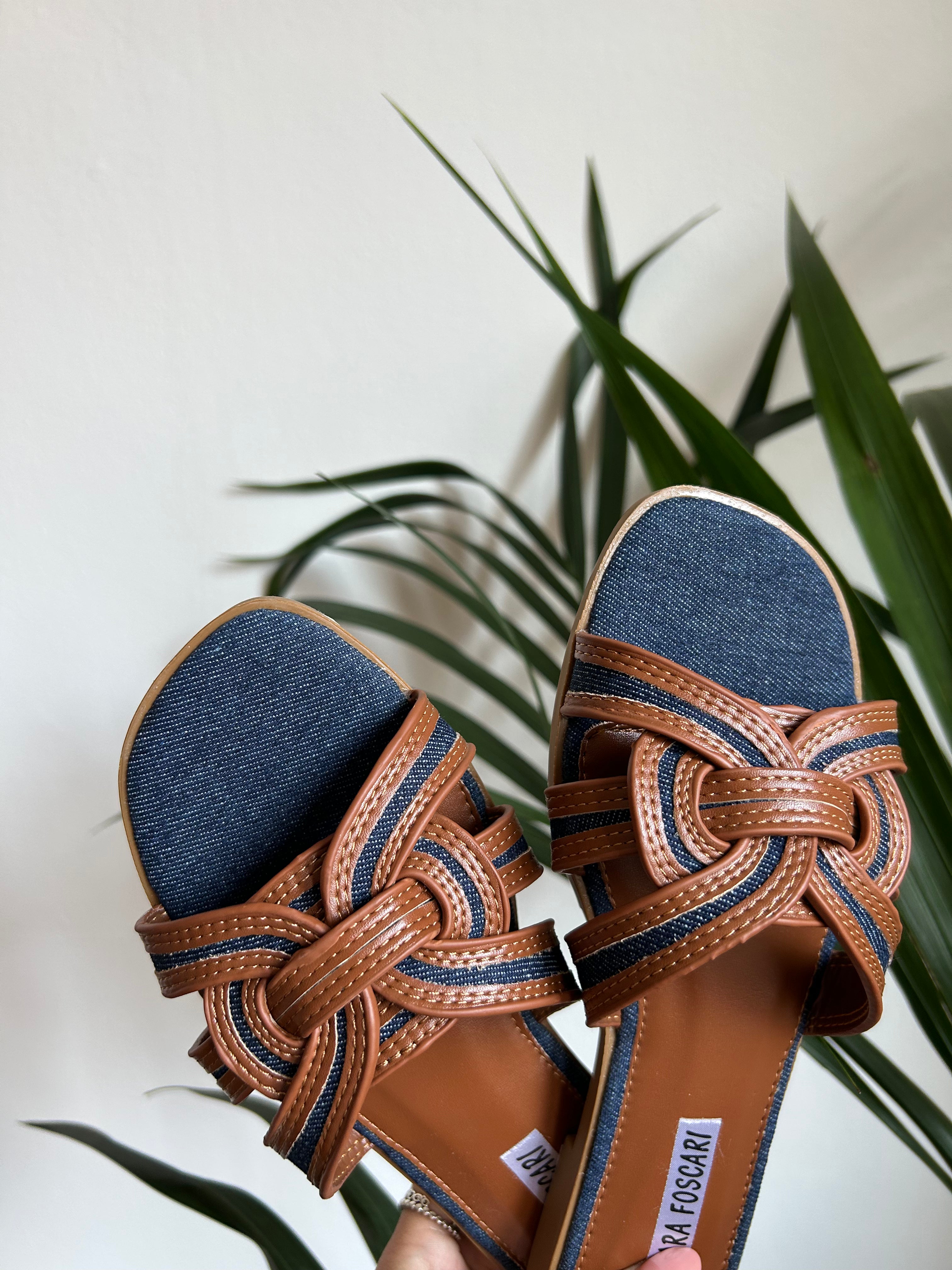 Ciabattina denim