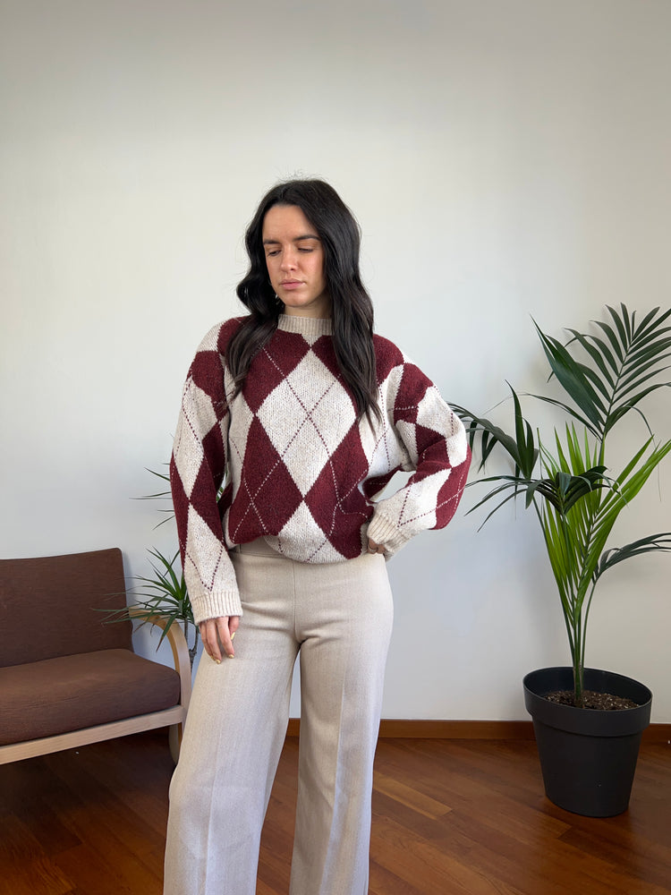 Maglione geometrico