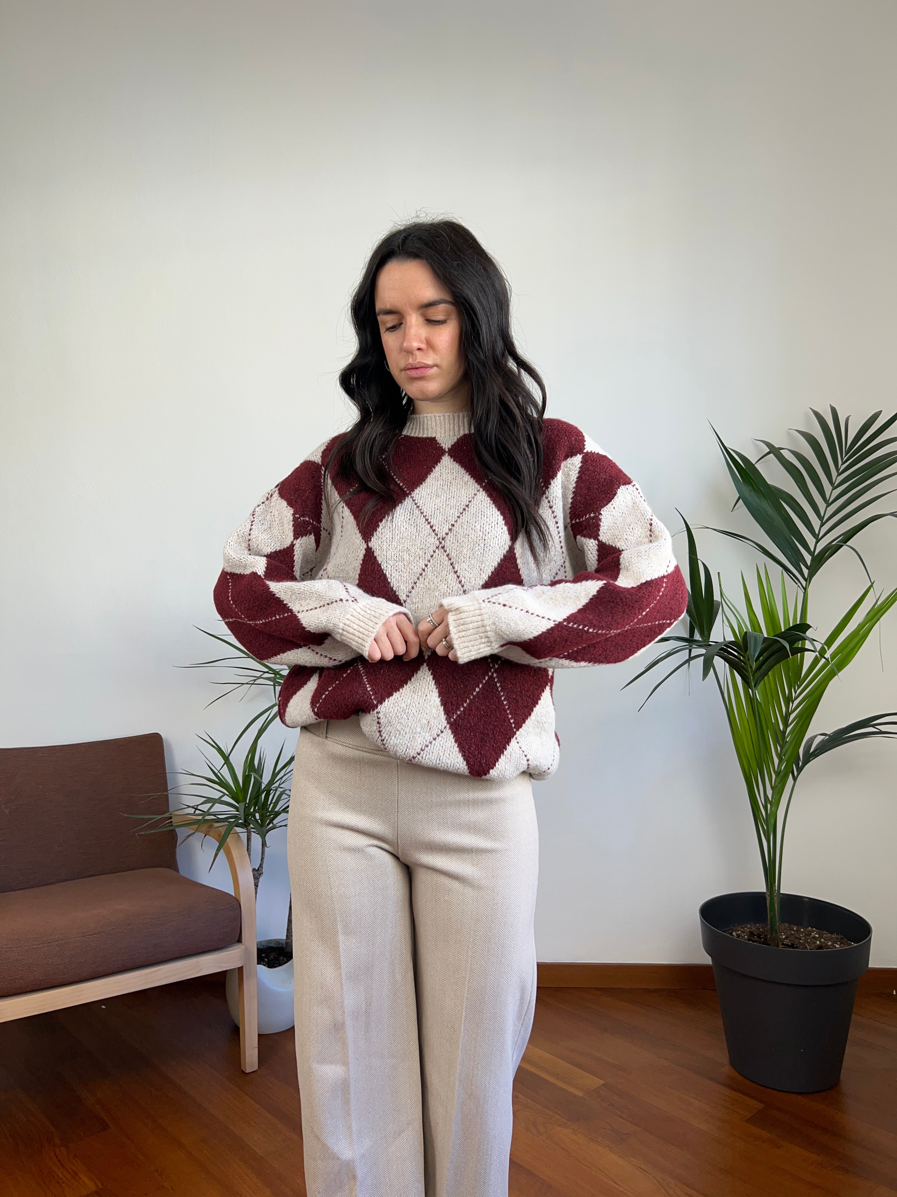 Maglione geometrico