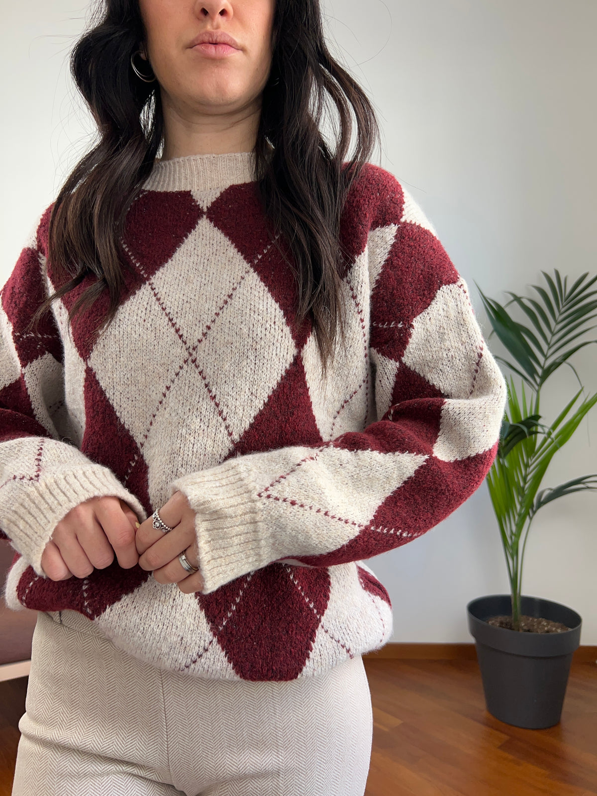 Maglione geometrico
