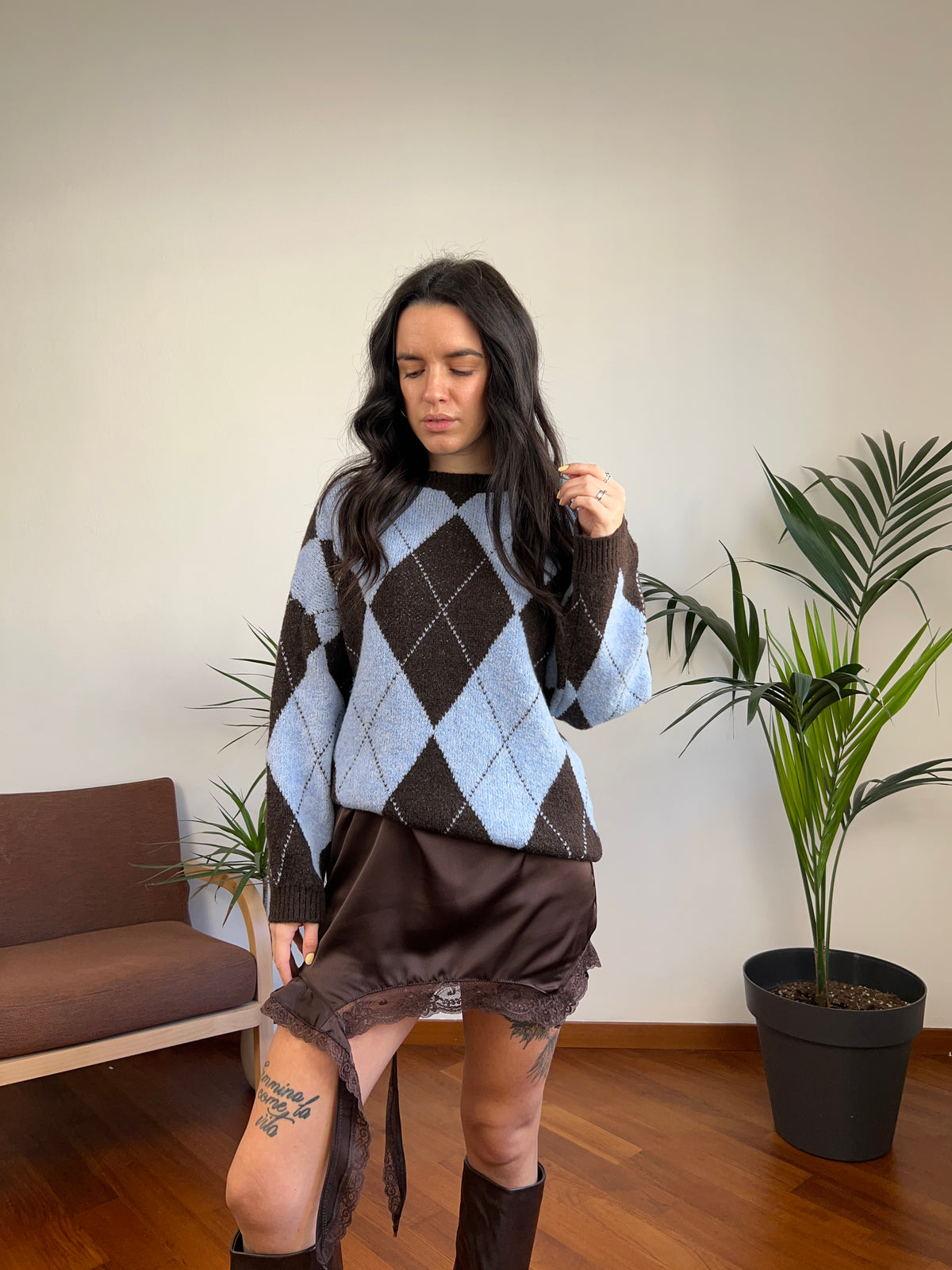 Maglione geometrico
