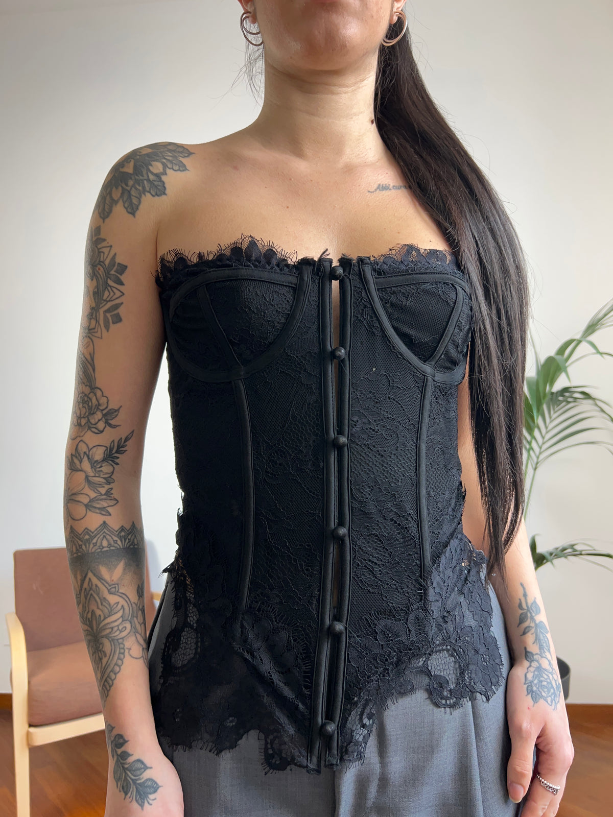 Corsetto pizzo