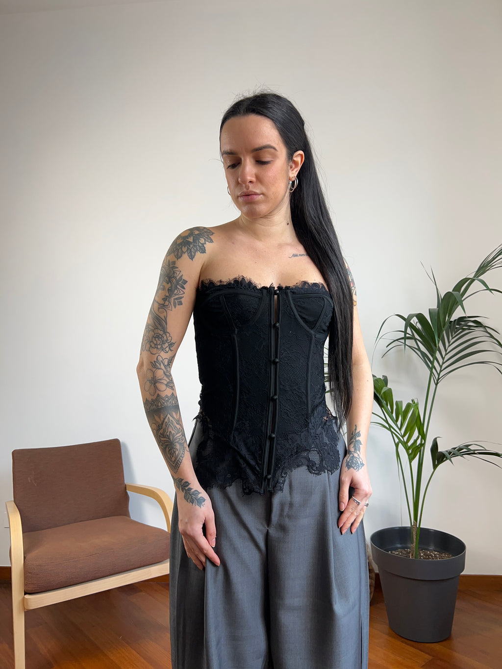 Corsetto pizzo