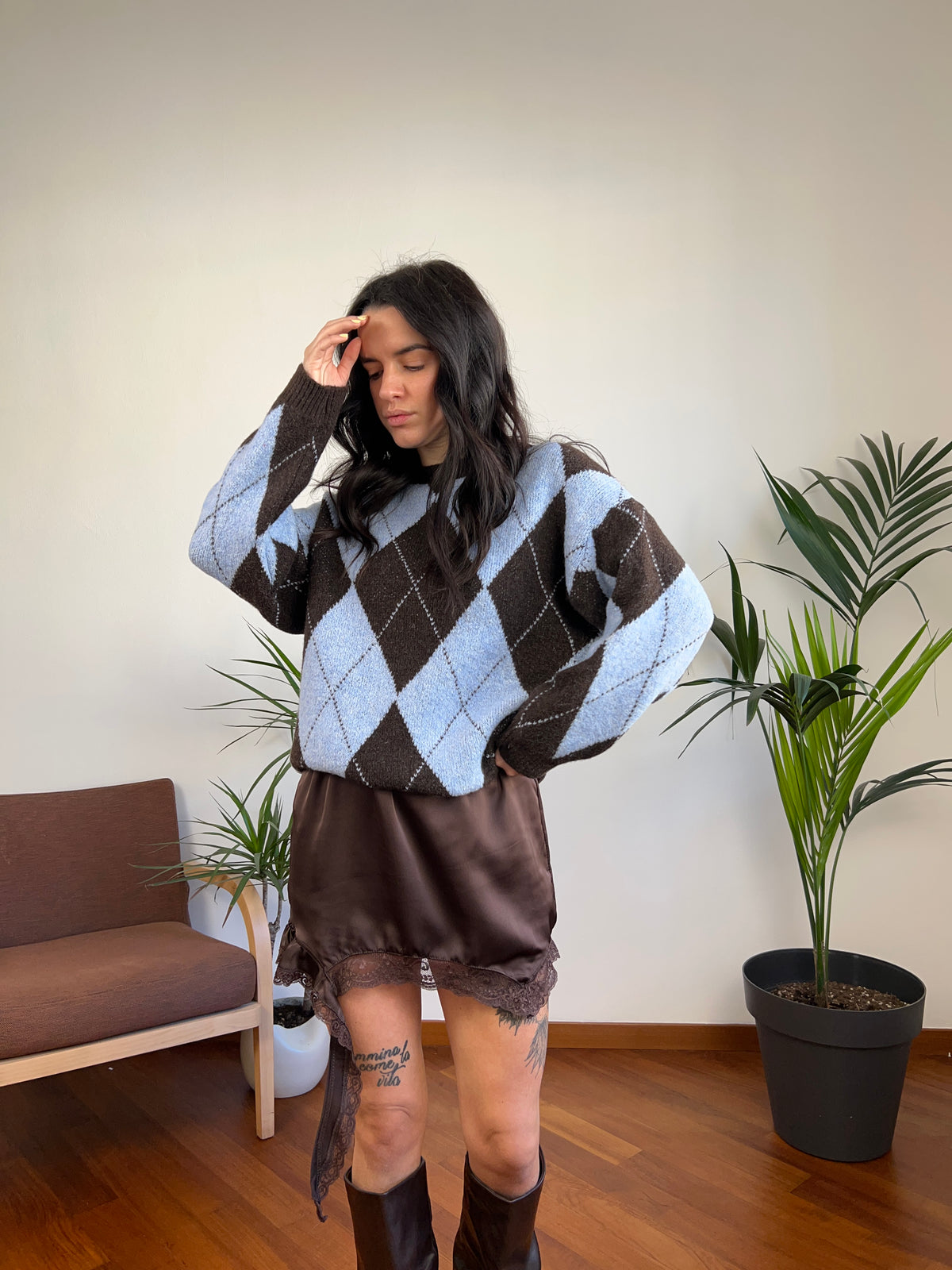 Maglione geometrico