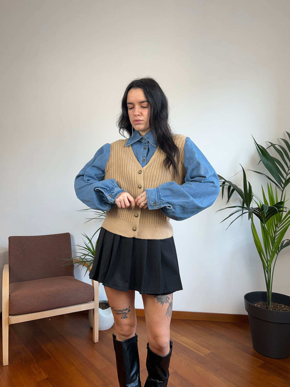 Camicia double