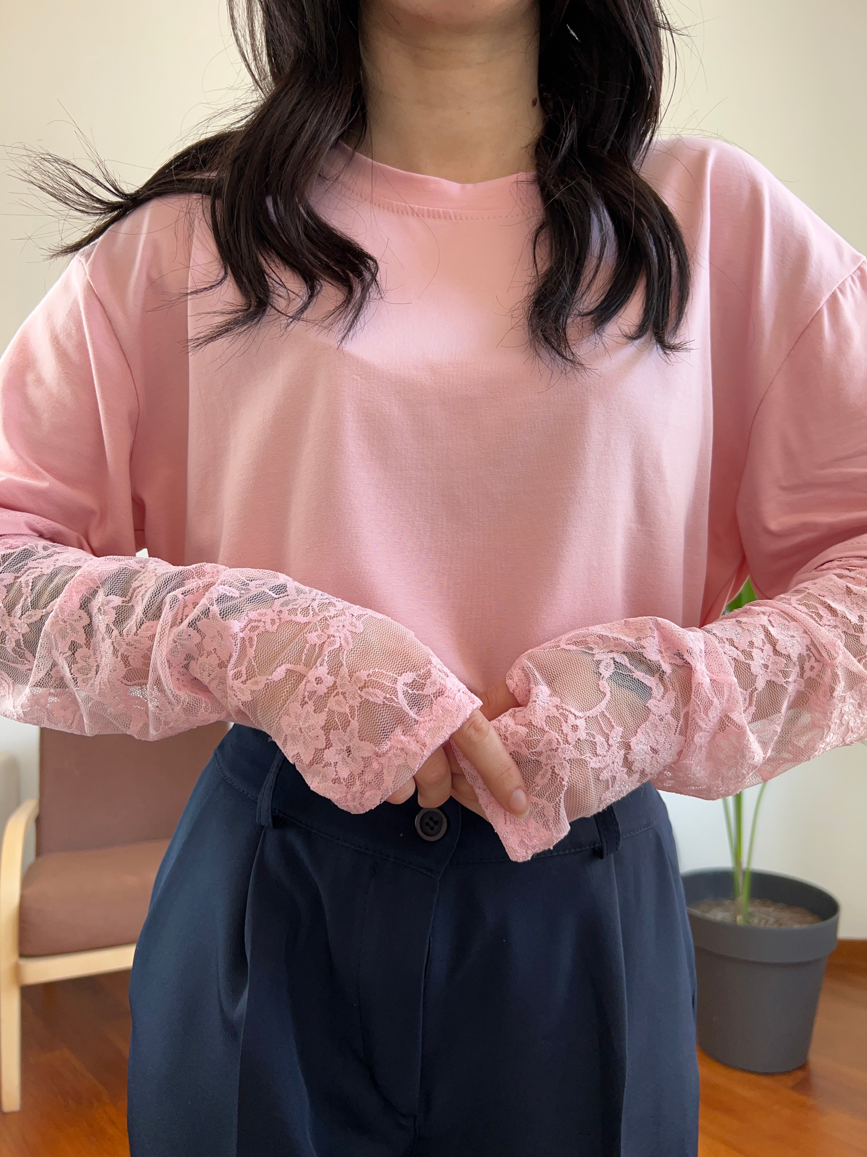 T-shirt pizzo