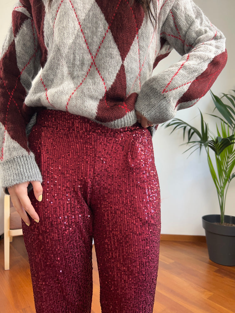 Panta paillettes