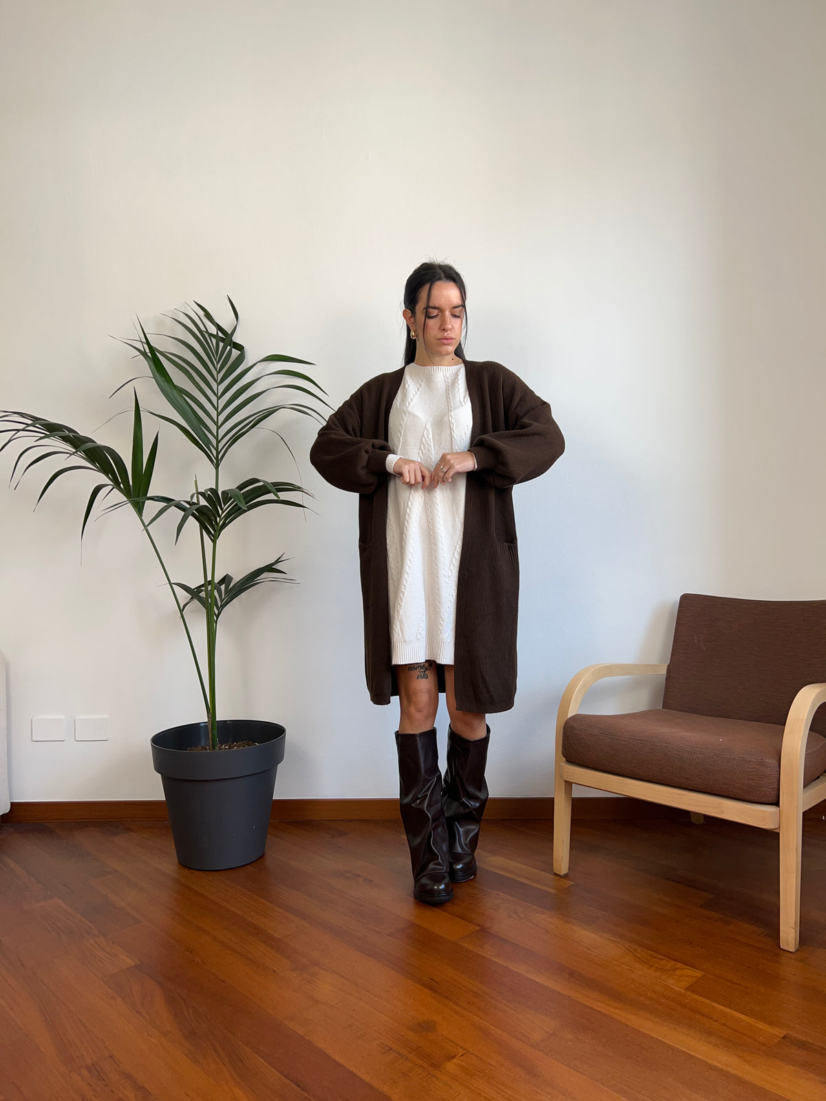 Cardigan lungo