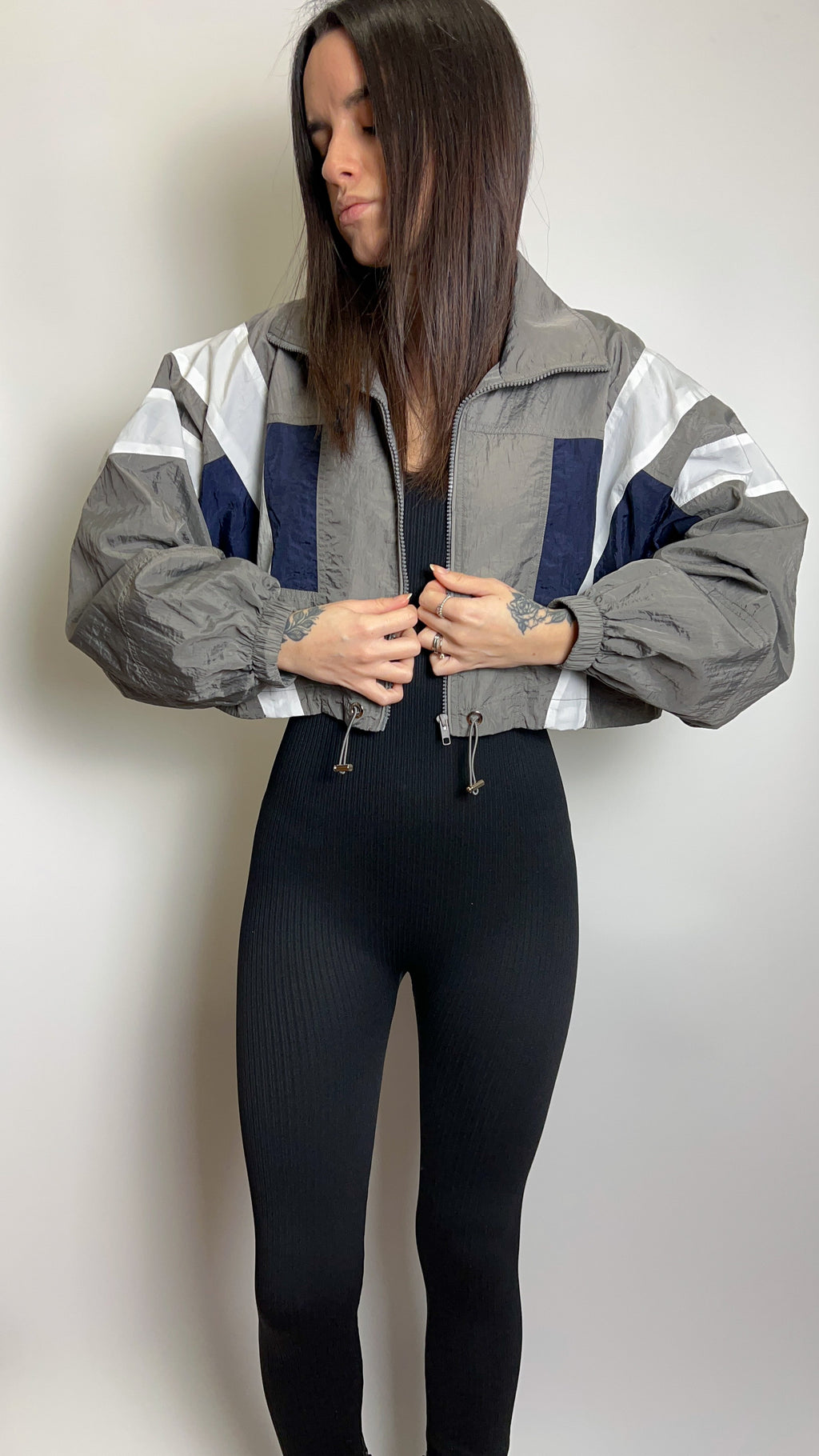 Giacca crop Lumina