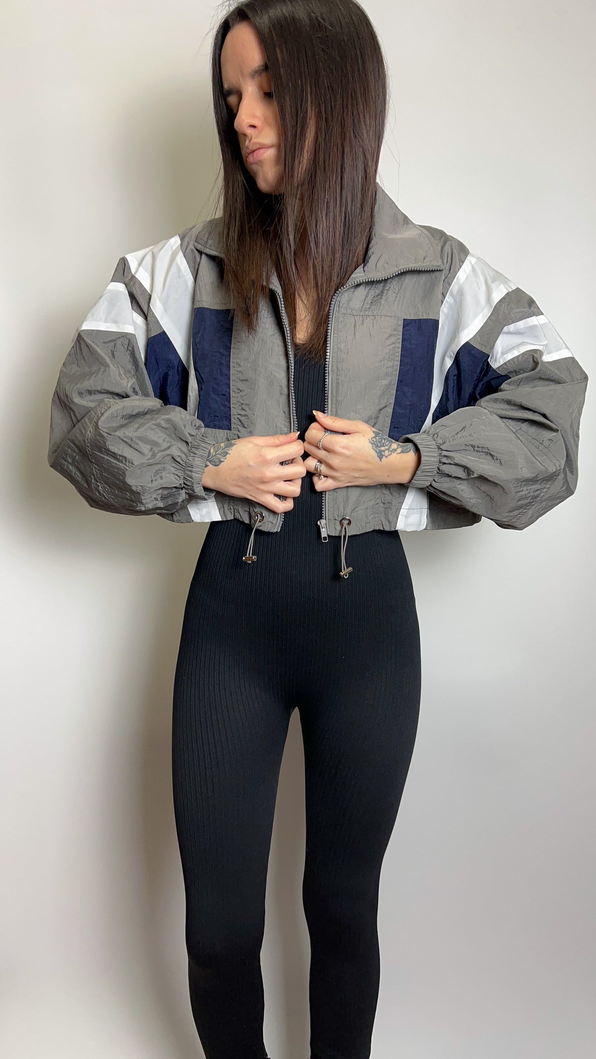 Giacca crop Lumina