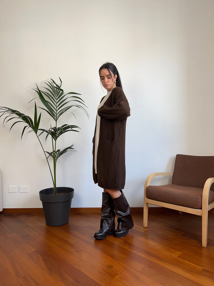 Cardigan lungo