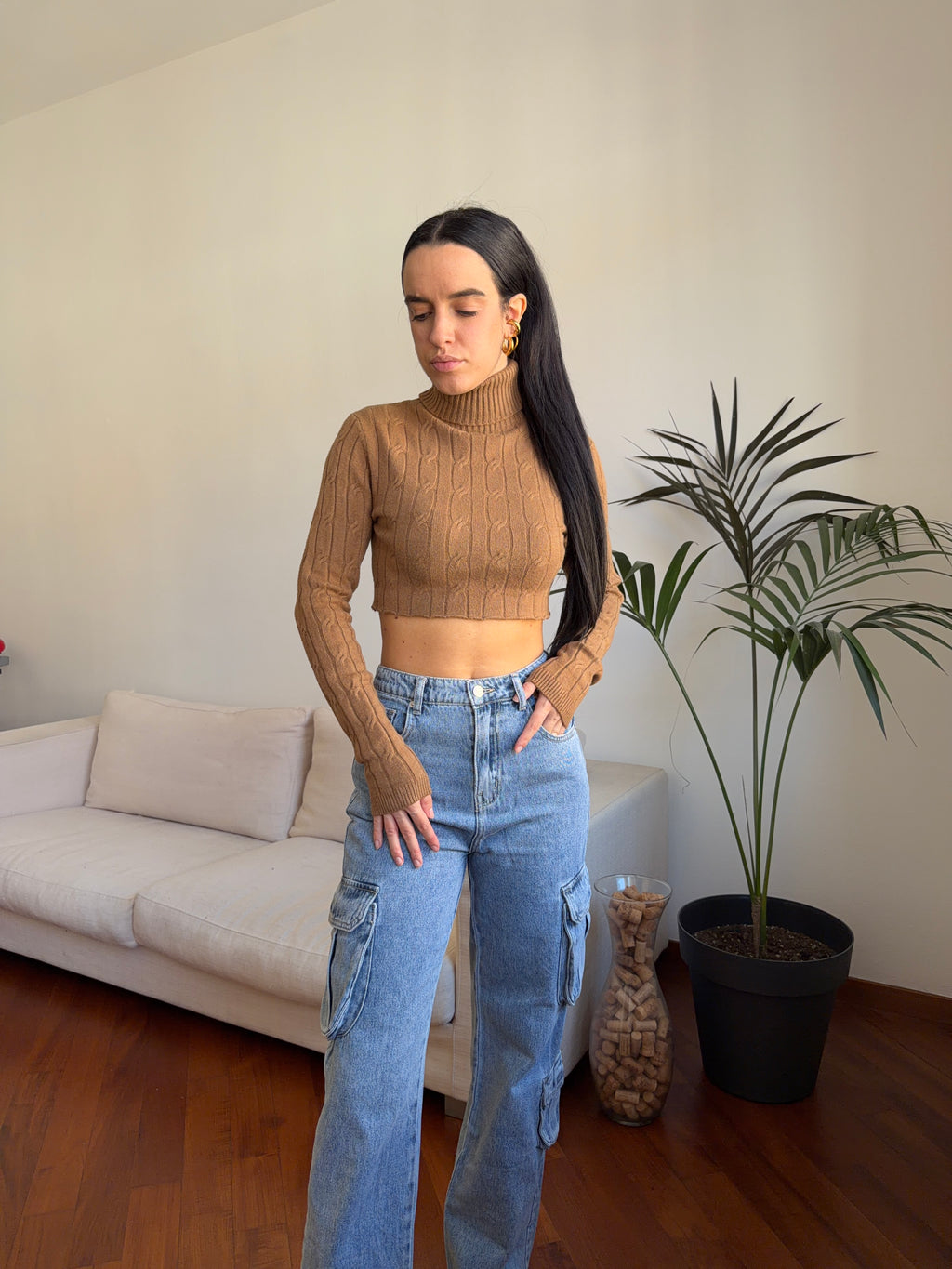 Maglioncino Crop