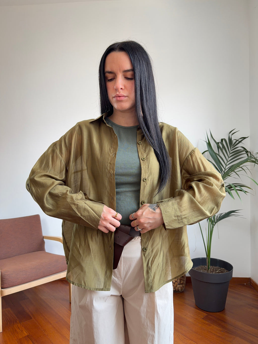 Camicia seta