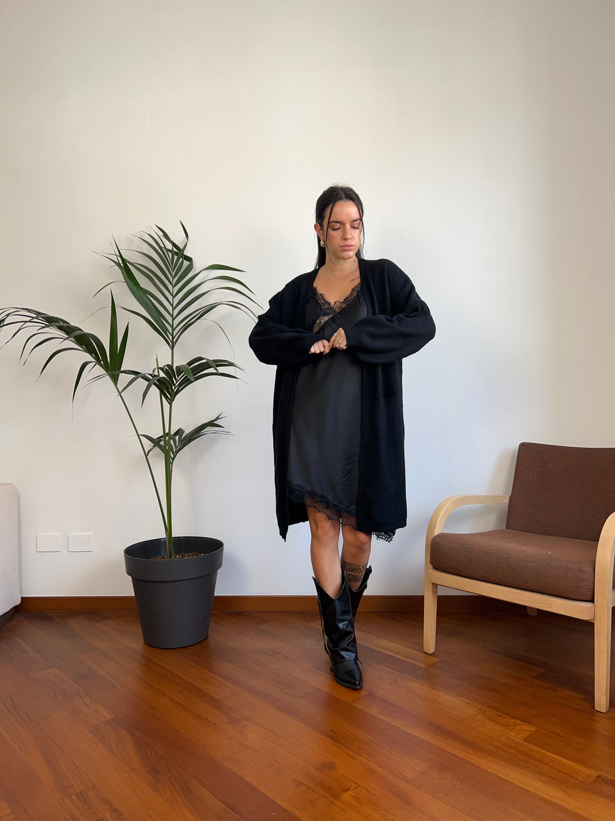 Cardigan lungo