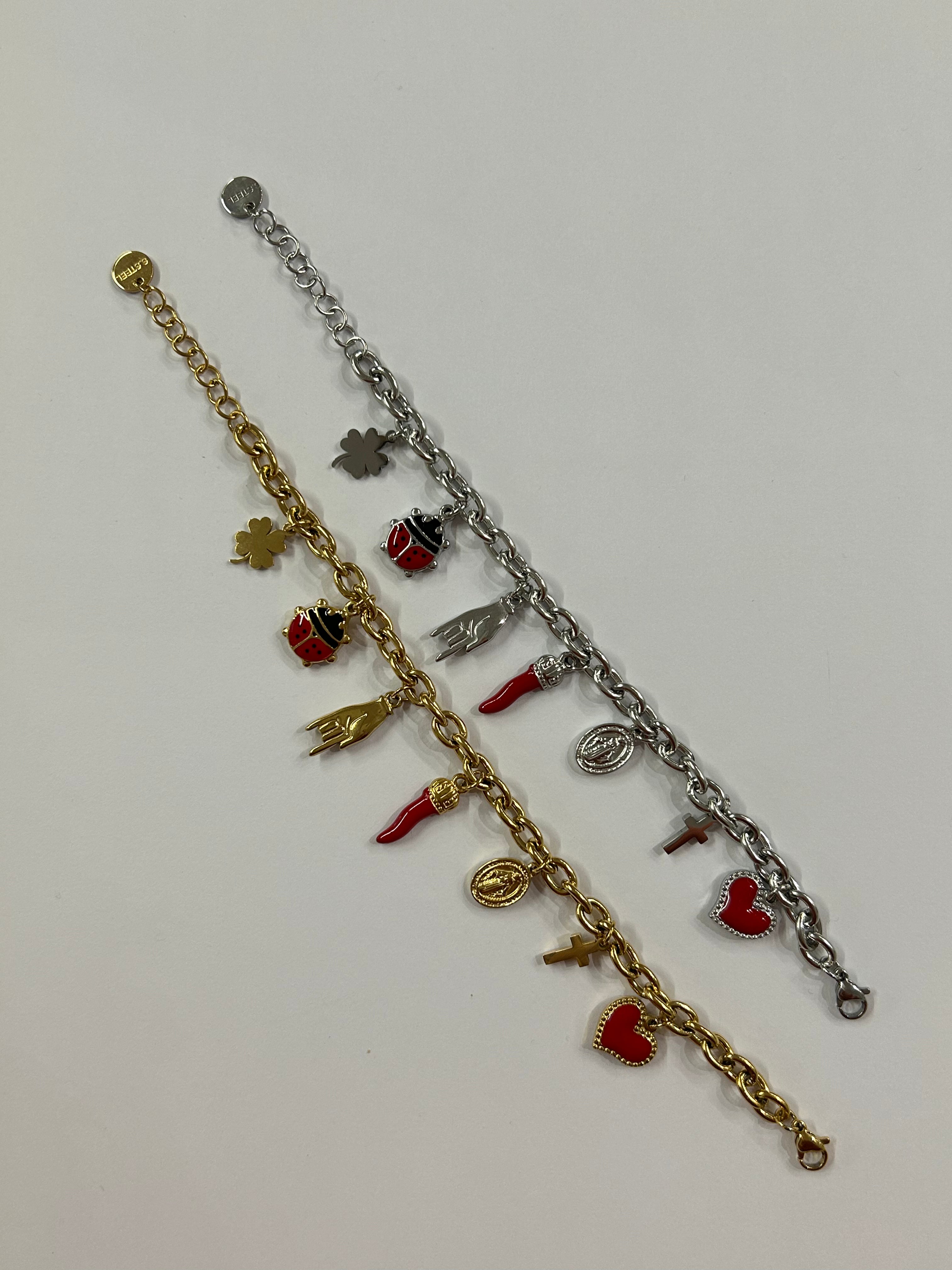 Bracciale charms grande