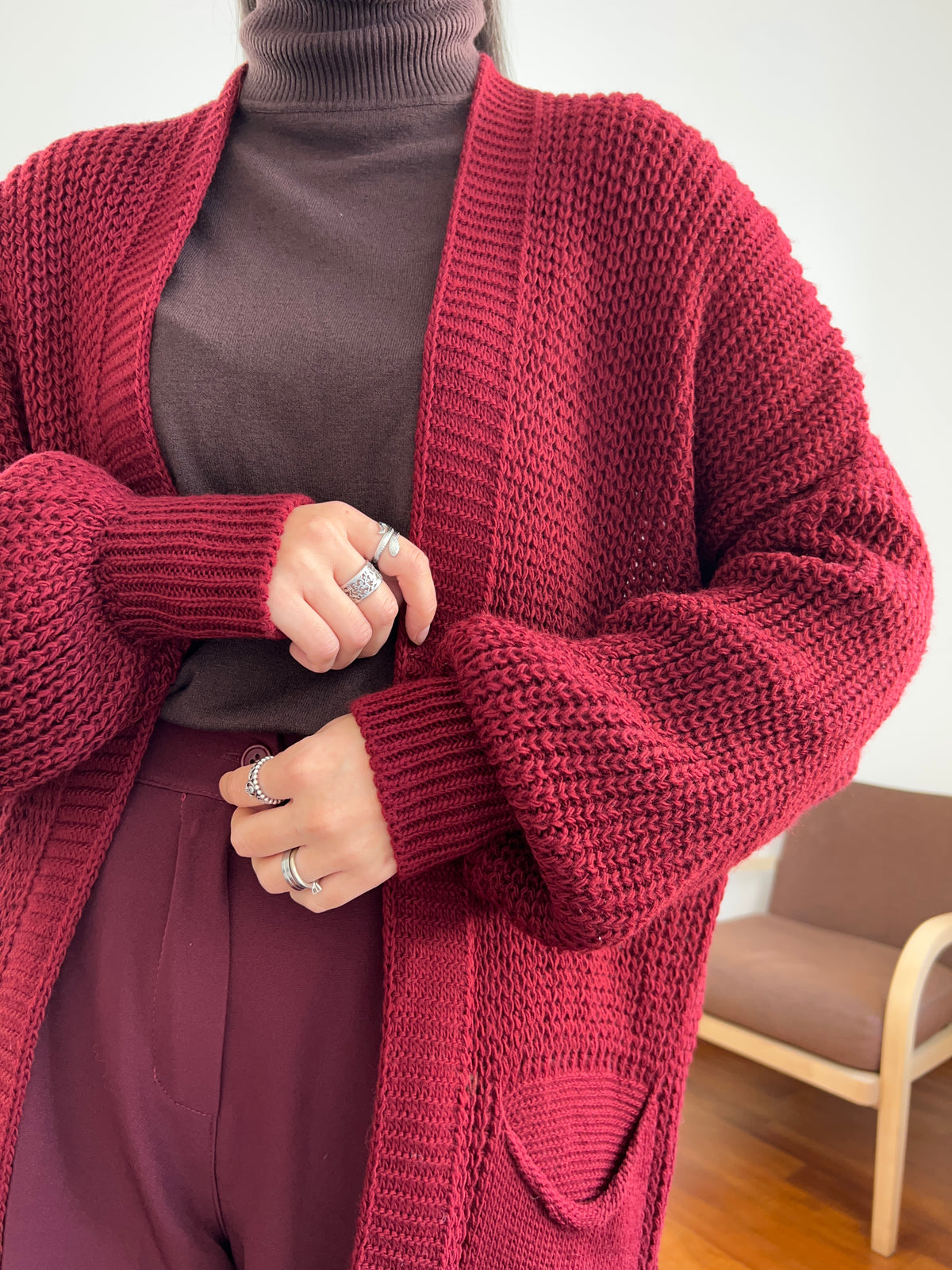 Cardigan Puffy