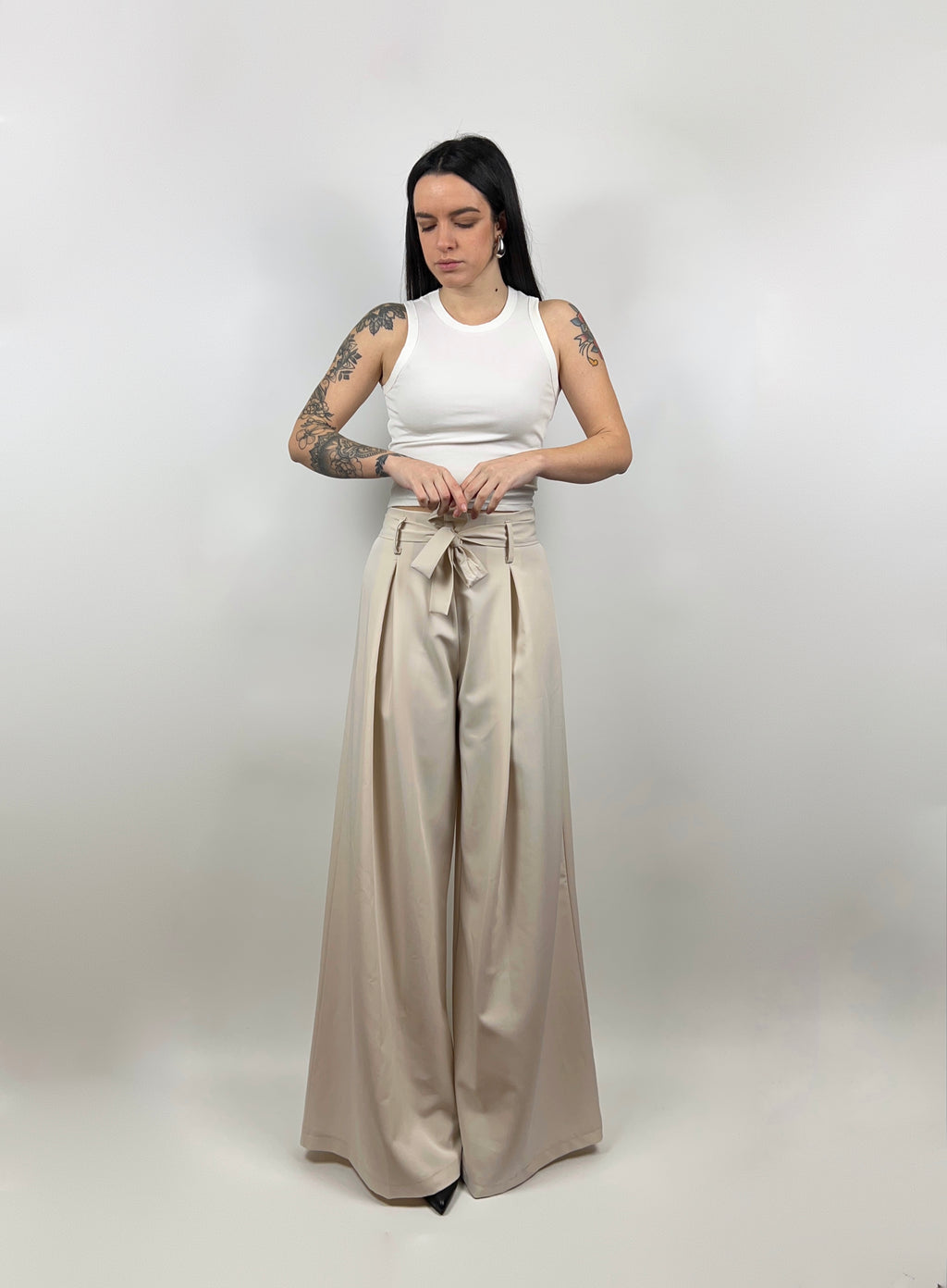 Pantalone fiocco