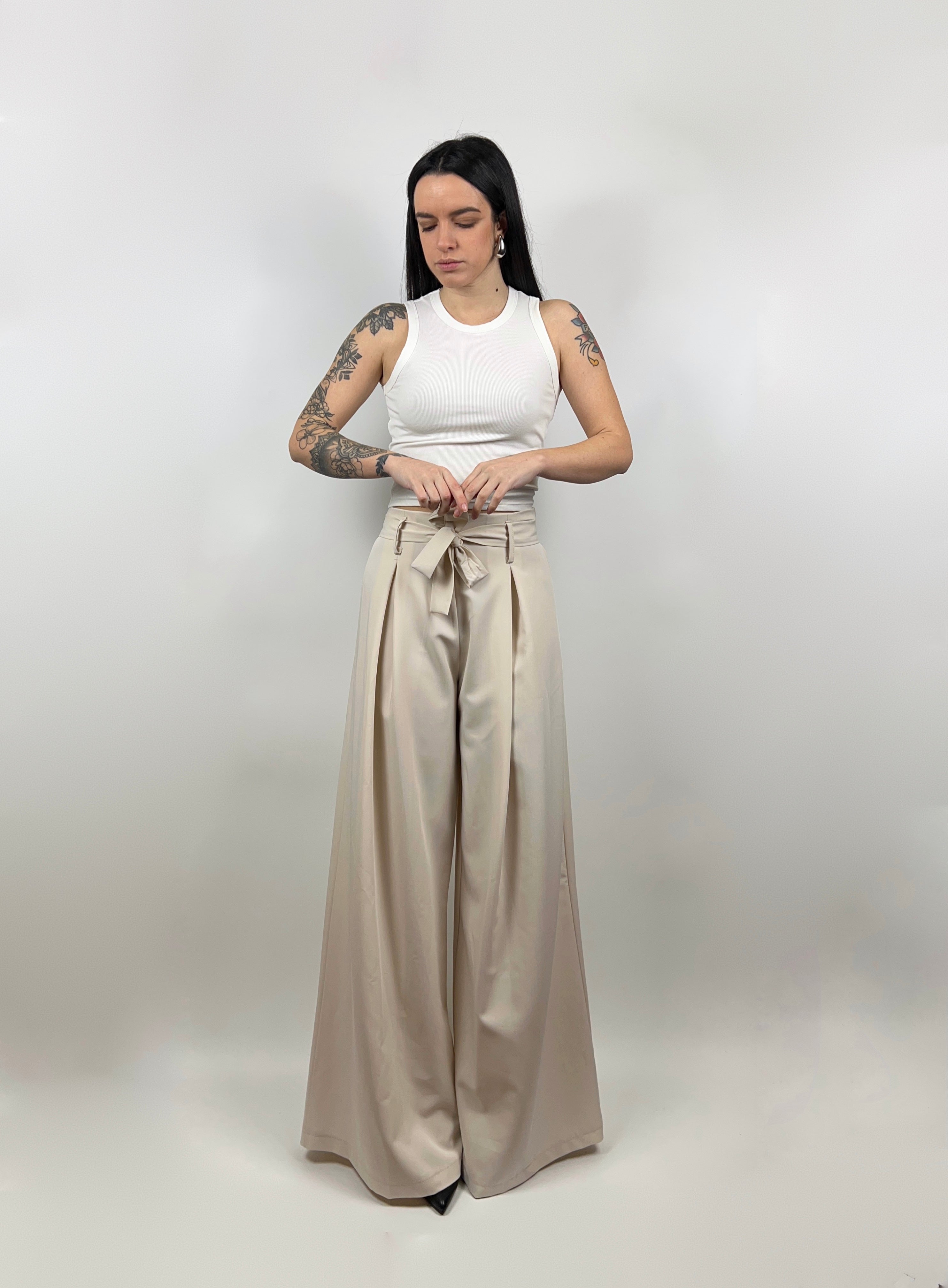 Pantalone fiocco