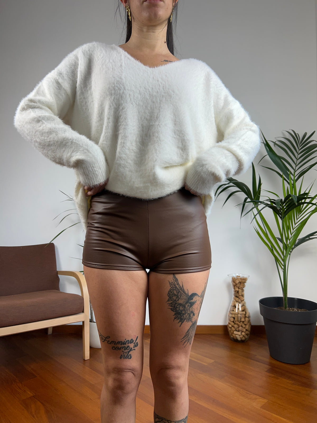 Culotte ecopelle