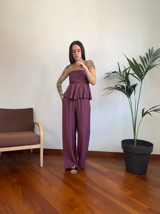 Coordinato Burgundy