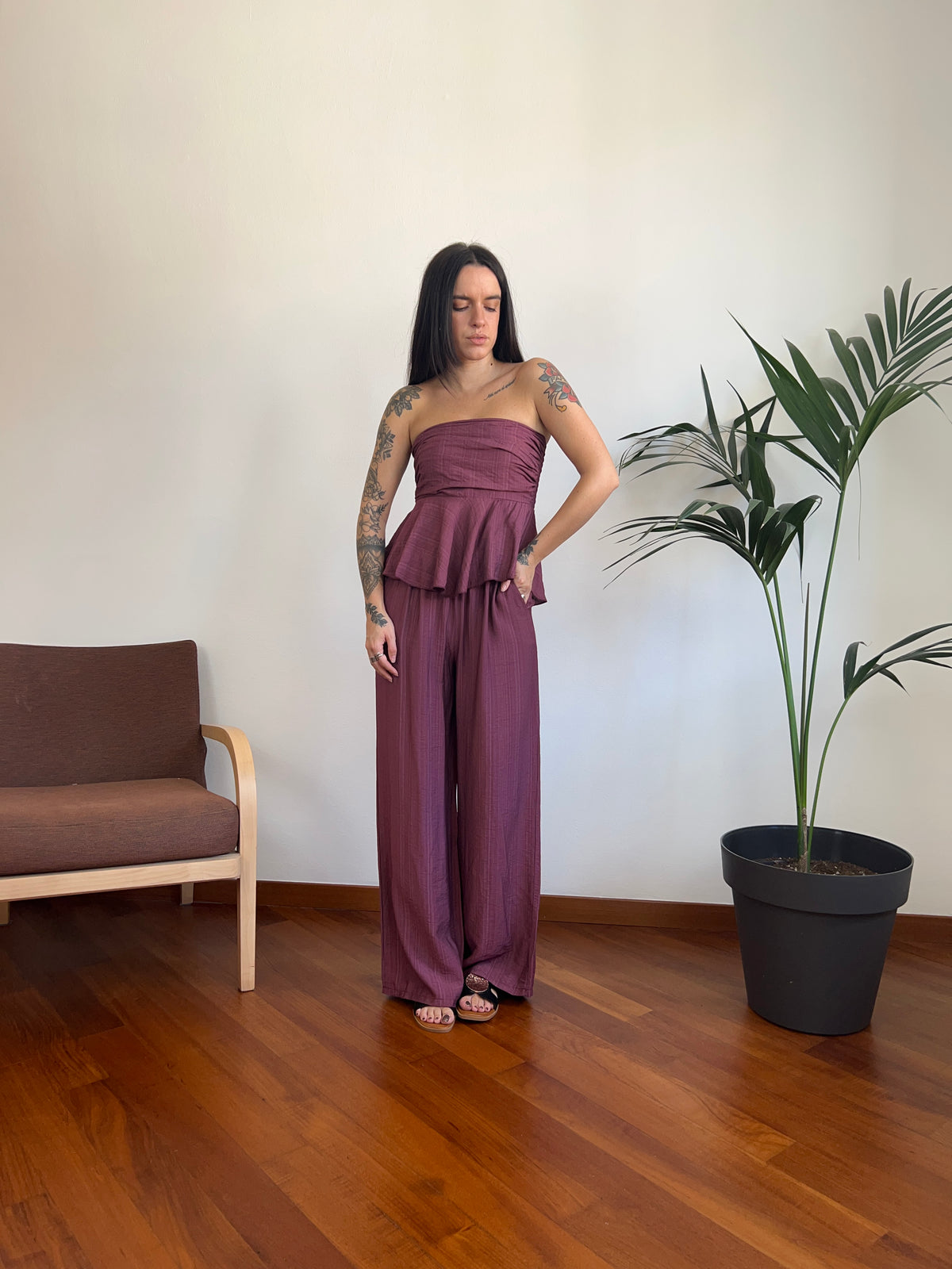 Coordinato Burgundy
