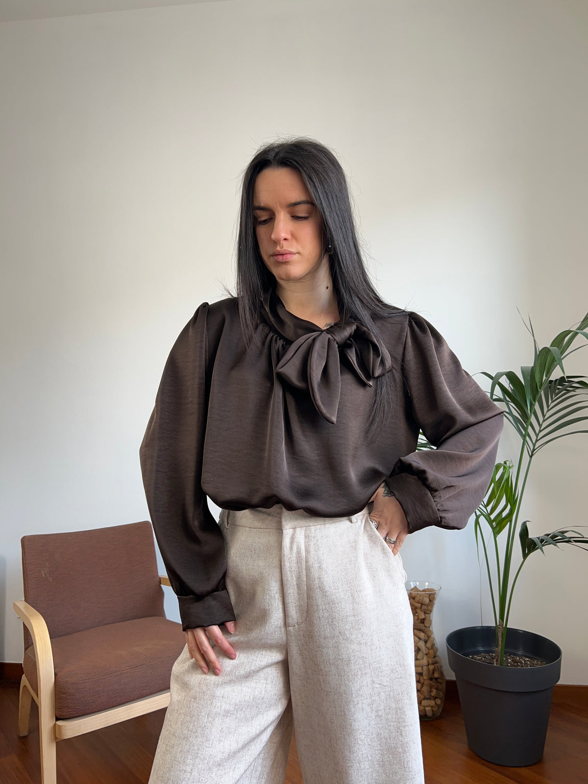 Camicia Fiocco