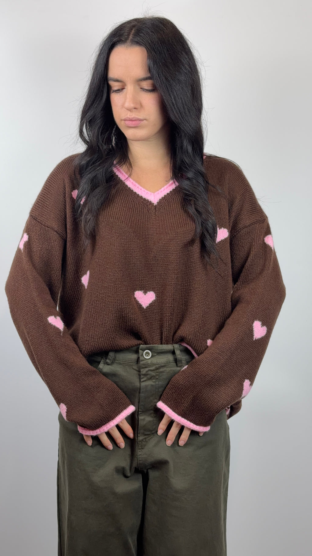 Maglioncino cuori