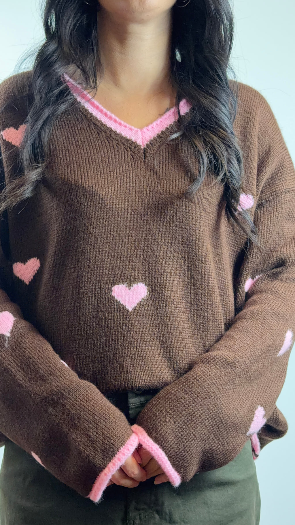 Maglioncino cuori
