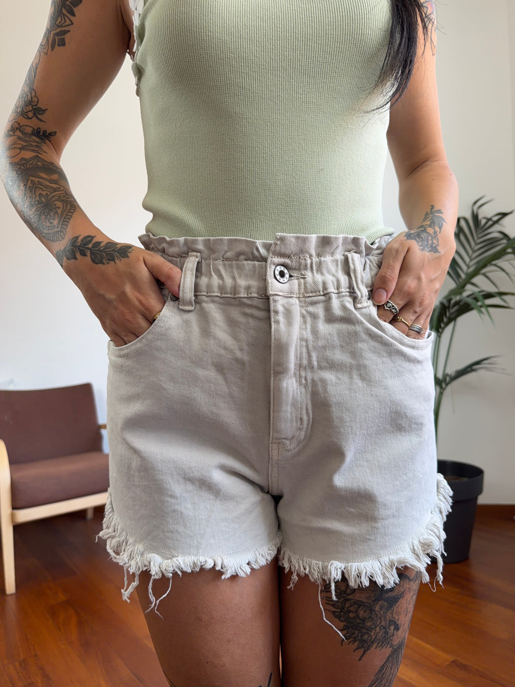 Shorts tortora