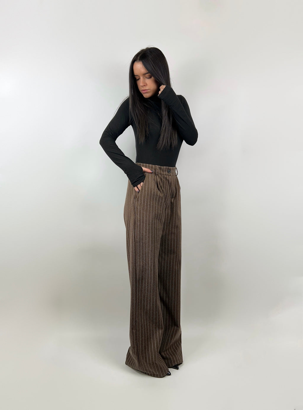 Pantalone gessato