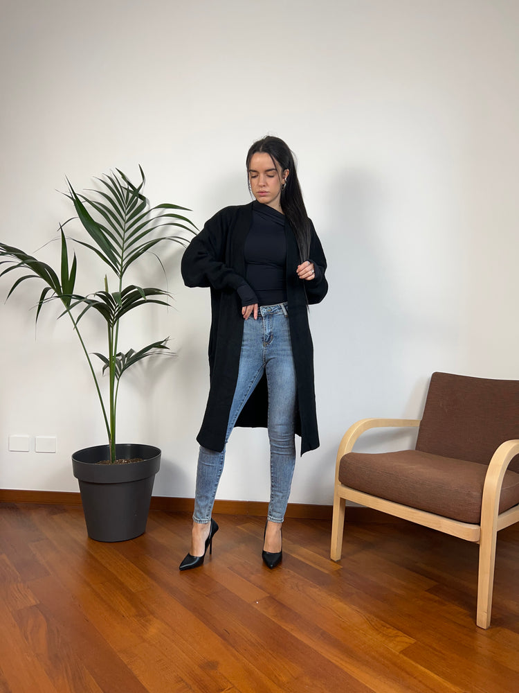 Cardigan midi