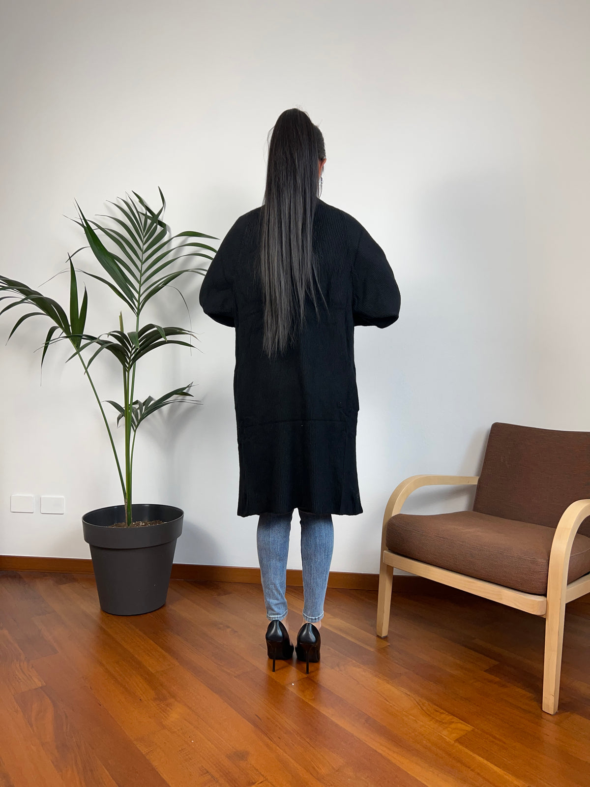 Cardigan midi