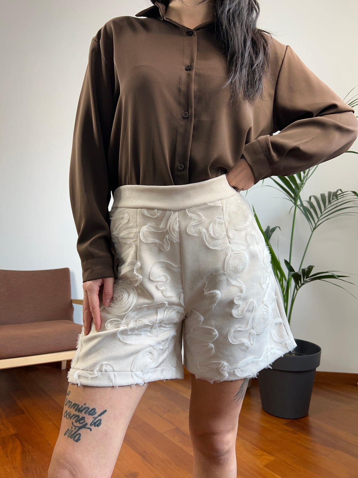 Shorts roses