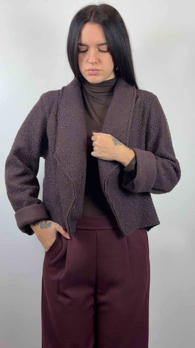 Giacca boucle