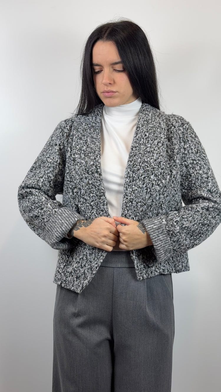 Giacca boucle