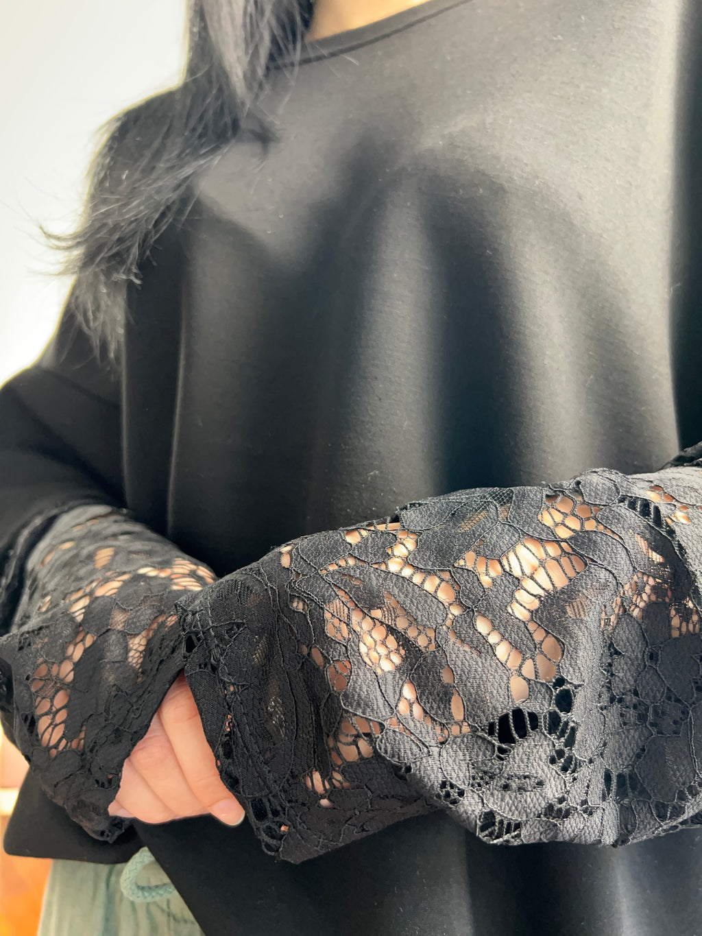 T-shirt lace